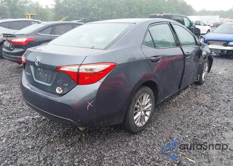 2014 Toyota Corolla Le Plus from USA, damaged, VIN 2T1BURHE7EC063790